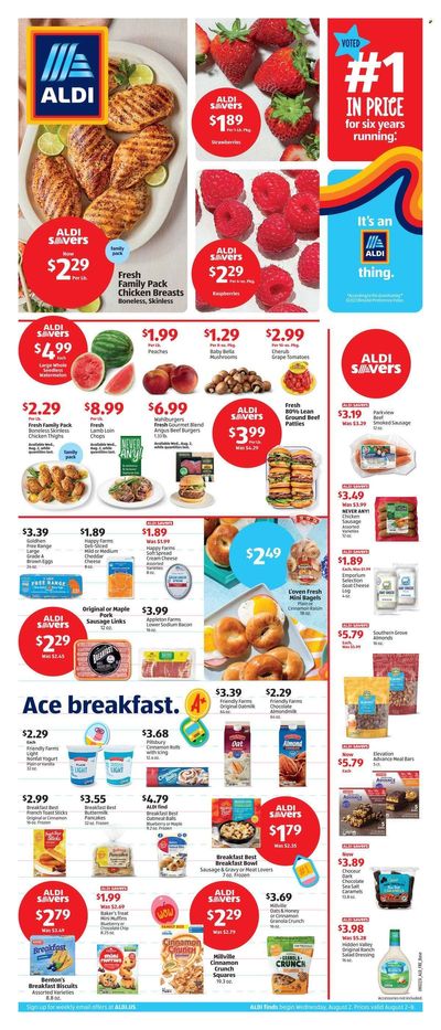 ALDI (DC, DE, MD, PA, VA, WV) Weekly Ad Flyer Specials August 2 to August 8, 2023