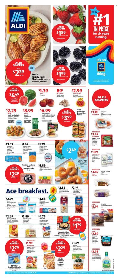 ALDI (NC, SC) Weekly Ad Flyer Specials August 2 to August 8, 2023