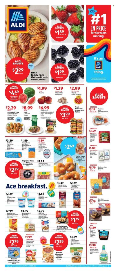 ALDI (NC, SC, TN, VA) Weekly Ad Flyer Specials August 2 to August 8, 2023