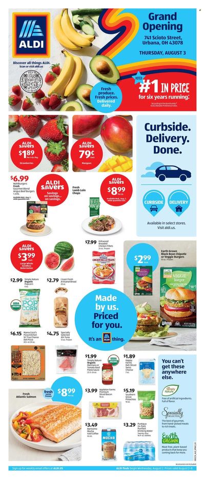 ALDI (OH) Weekly Ad Flyer Specials August 2 to August 8, 2023