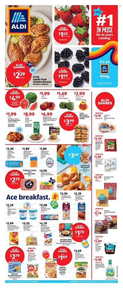 ALDI (TX) Weekly Ad Flyer Specials August 2 to August 8, 2023