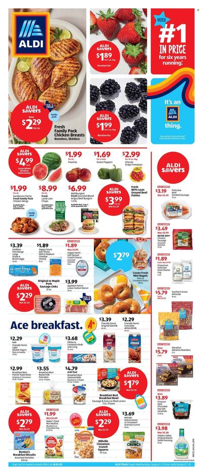 ALDI (TX) Weekly Ad Flyer Specials August 2 to August 8, 2023