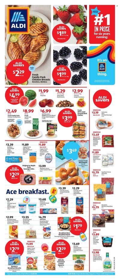 ALDI (IL, IN) Weekly Ad Flyer Specials August 2 to August 8, 2023