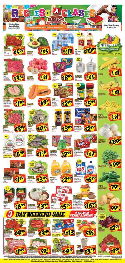 El Rancho (TX) Weekly Ad Flyer Specials August 2 to August 8, 2023