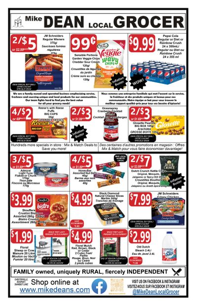 Mike Dean Local Grocer Flyer August 4 to 10