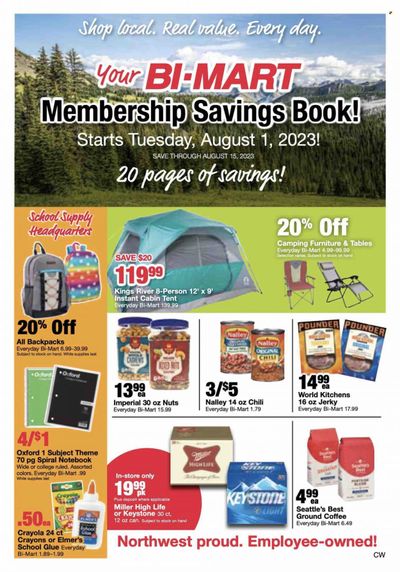 Bi-Mart (ID, OR, WA) Weekly Ad Flyer Specials August 1 to August 15, 2023