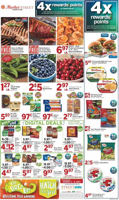 Market Street (NM, TX) Weekly Ad Flyer Specials August 2 to August 8, 2023
