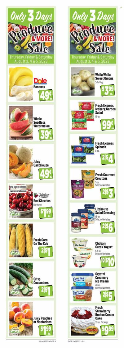 Rosauers (ID, MT, OR, WA) Weekly Ad Flyer Specials August 3 to August 5, 2023