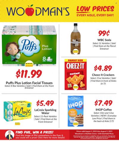 Woodman's Markets (IL, WI) Weekly Ad Flyer Specials August 3 to August 9, 2023