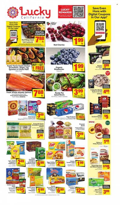 Lucky California Weekly Ad Flyer Specials August 2 to August 8, 2023