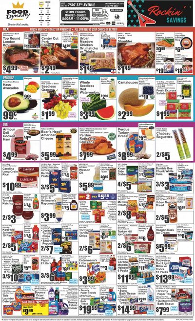 Food Dynasty (NY) Weekly Ad Flyer Specials August 4 to August 10, 2023