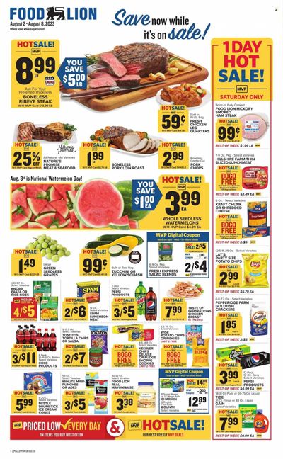 Food Lion (PA) Weekly Ad Flyer Specials August 2 to August 8, 2023