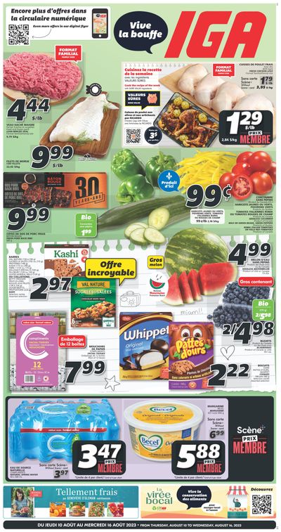 IGA (QC) Flyer August 10 to 16