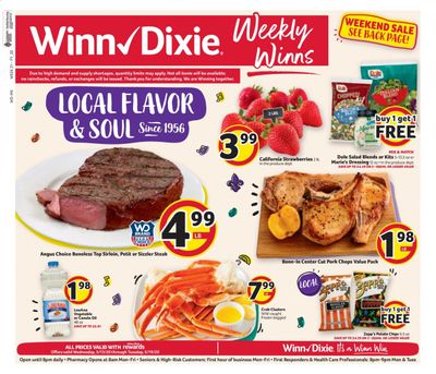 Winn Dixie Weekly Ad & Flyer May 13 to 19