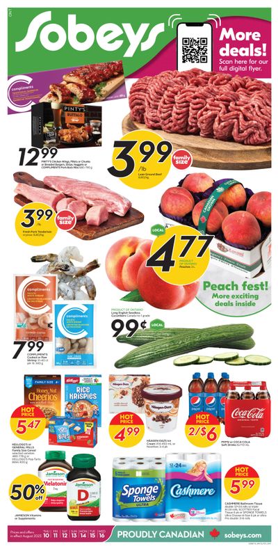 Sobeys (ON) Flyer August 10 to 16