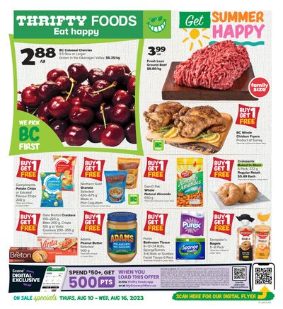 Thrifty Foods Flyer August 10 to 16