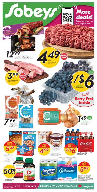 Sobeys (Atlantic) Flyer August 10 to 16