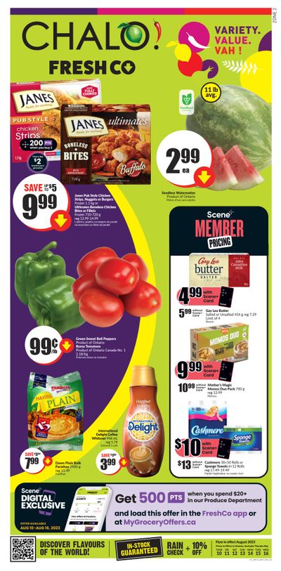 Chalo! FreshCo (ON) Flyer August 10 to 16