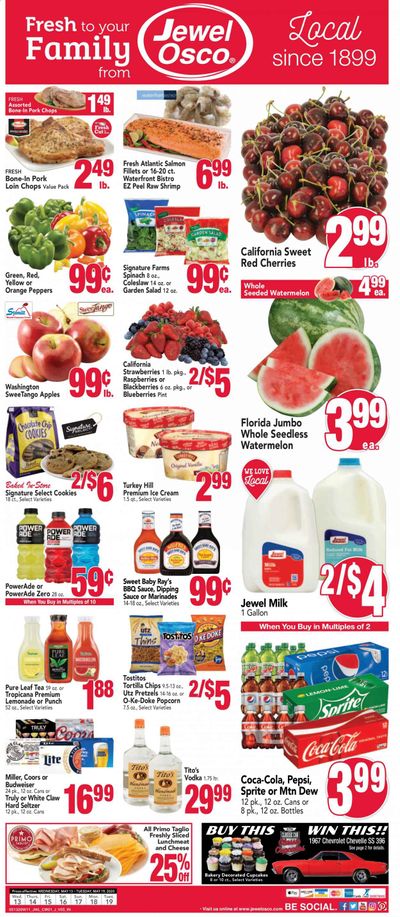 Jewel Osco Weekly Ad & Flyer May 13 to 19