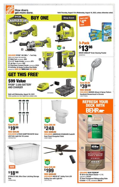 Home Depot (QC) Flyer August 10 to 16
