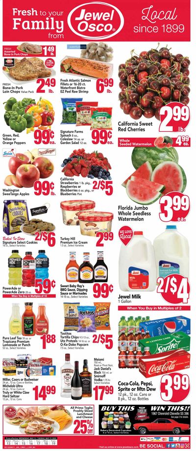Jewel Osco Weekly Ad & Flyer May 13 to 19