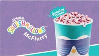 McDonald’s Canada Happy Meal  Squishmallows McFlurry