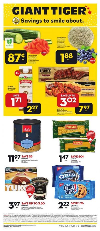 Giant Tiger Canada Flyer Deals August 9th – 15th Giant Tiger Canada Flyer Deals August 9th – 15th