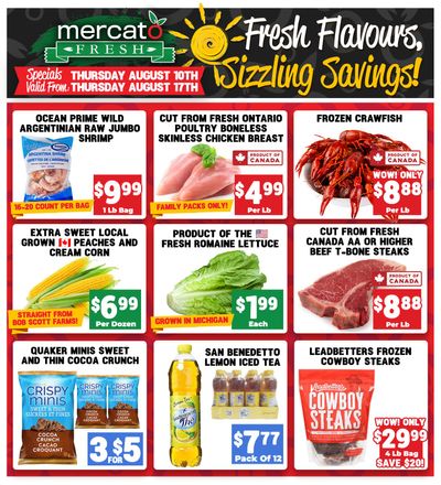 Mercato Fresh Flyer August 10 to 17