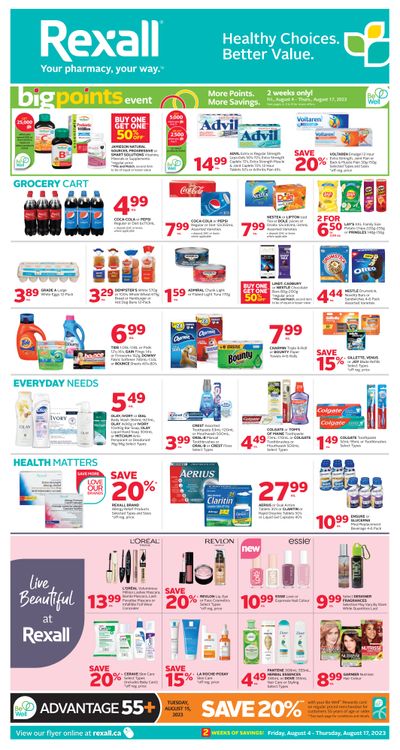 Rexall (SK) Flyer August 11 to 17
