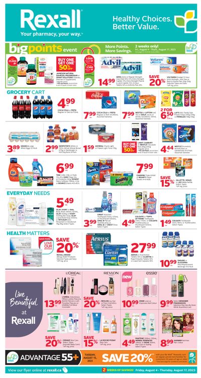 Rexall (ON) Flyer August 11 to 17