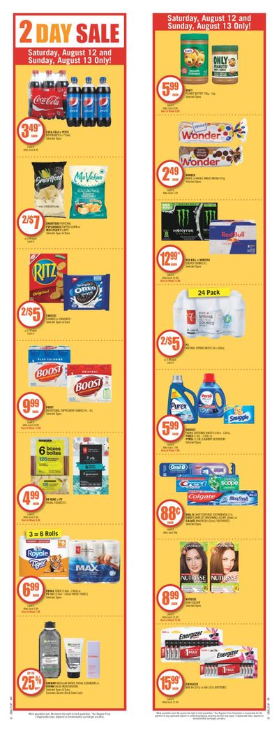 Shoppers Drug Mart (ON) Flyer August 12 to 17