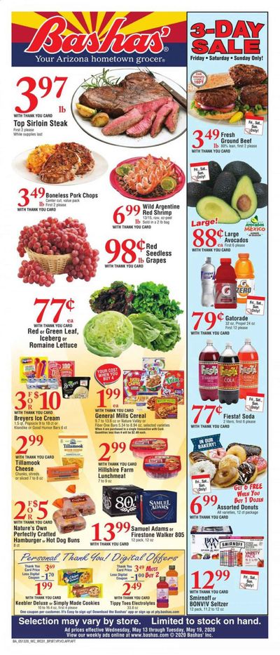 Bashas Weekly Ad & Flyer May 13 to 19