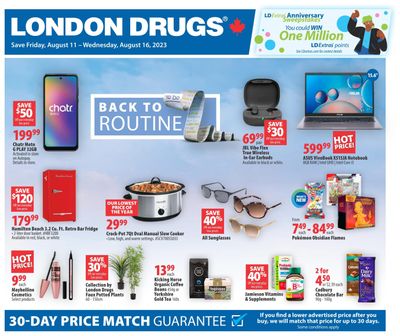 London Drugs Weekly Flyer August 11 to 16