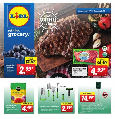Lidl Weekly Ad & Flyer May 13 to 19