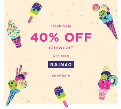 Hatley Canada Flash Sale: Save 40% off Rainwear with Coupon