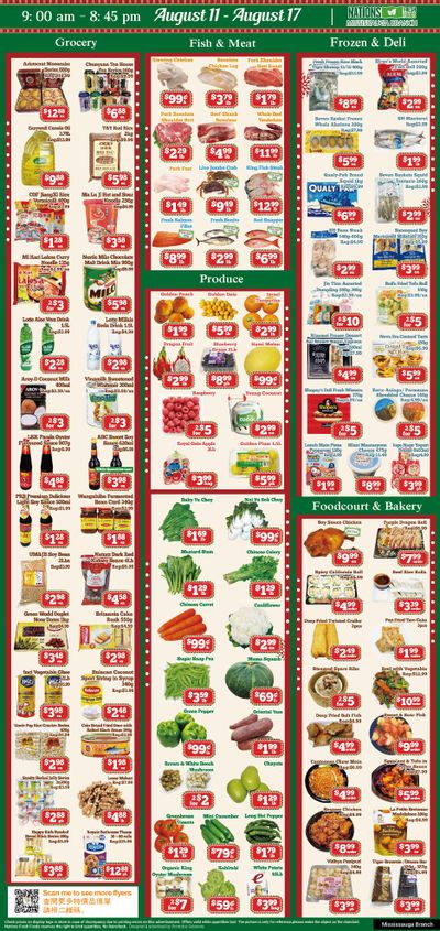 Nations Fresh Foods (Mississauga) Flyer August 11 to 17