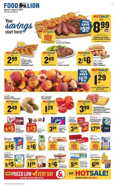 Food Lion (VA) Weekly Ad Flyer Specials August 9 to August 15, 2023