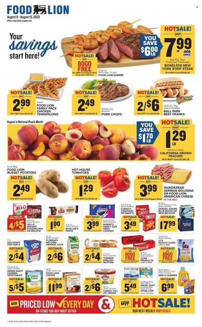 Food Lion (VA) Weekly Ad Flyer Specials August 9 to August 15, 2023