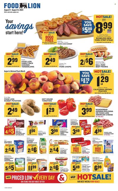 Food Lion (KY) Weekly Ad Flyer Specials August 9 to August 15, 2023