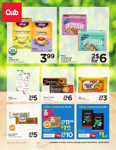 Cub Foods (MN) Weekly Ad Flyer Specials August 6 to August 26, 2023