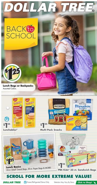 Dollar Tree Weekly Ad Flyer Specials August 6 to August 19, 2023
