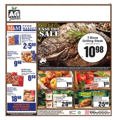 AG Foods Flyer August 11 to 17