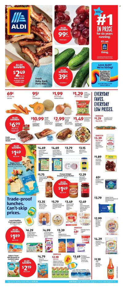 ALDI (CA) Weekly Ad Flyer Specials August 9 to August 15, 2023