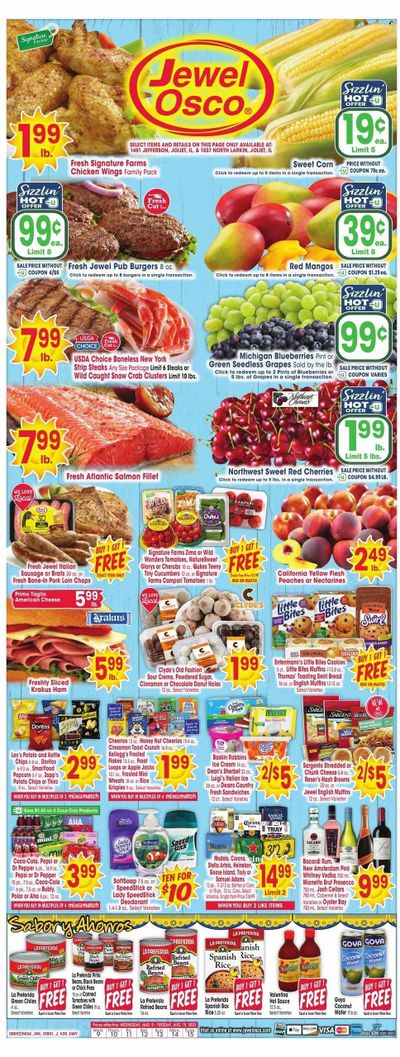 Jewel Osco (IL) Weekly Ad Flyer Specials August 9 to August 15, 2023