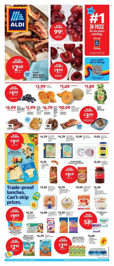 ALDI (IL, IN) Weekly Ad Flyer Specials August 9 to August 15, 2023
