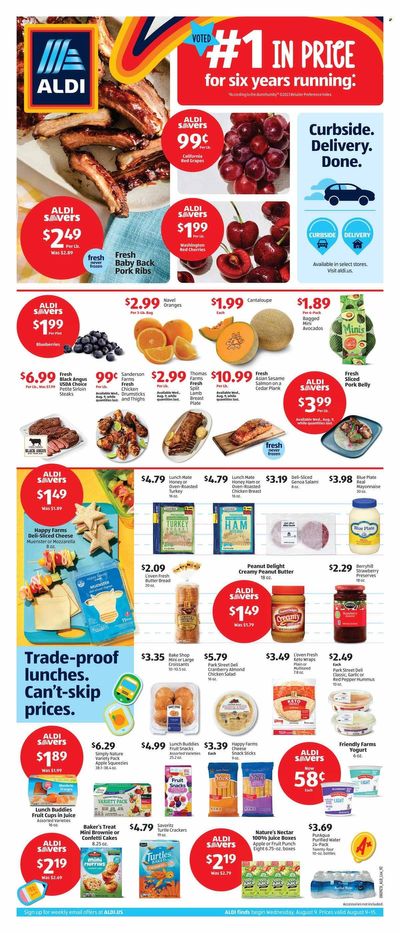 ALDI (LA) Weekly Ad Flyer Specials August 9 to August 15, 2023