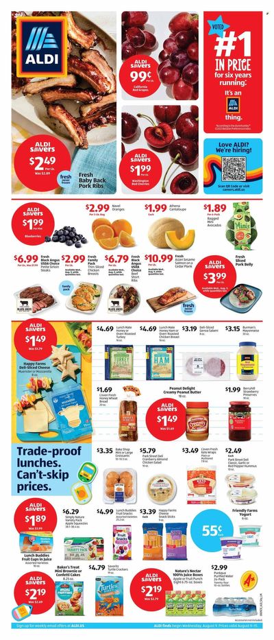 ALDI (NC, SC) Weekly Ad Flyer Specials August 9 to August 15, 2023