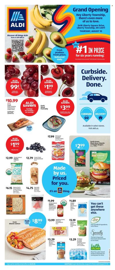 ALDI (OH) Weekly Ad Flyer Specials August 9 to August 15, 2023