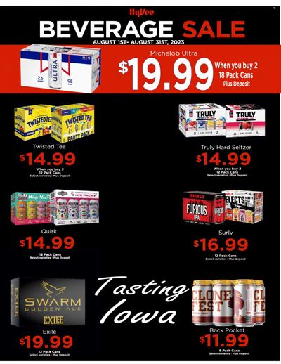 Hy-Vee (IA, IL, KS, MO) Weekly Ad Flyer Specials August 1 to August 31, 2023