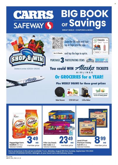 Safeway (AK) Weekly Ad Flyer Specials August 7 to September 17, 2023